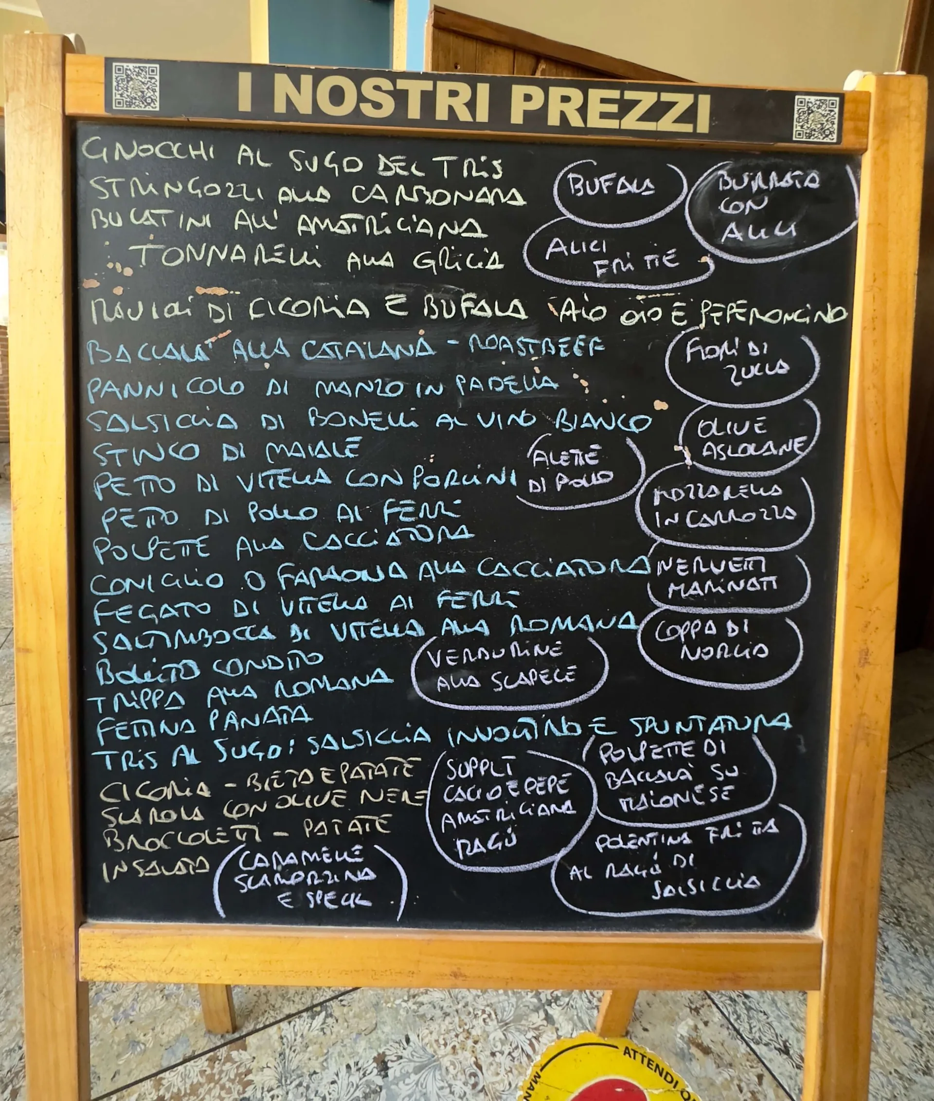 Osteria Bonelli - foto menu - 1