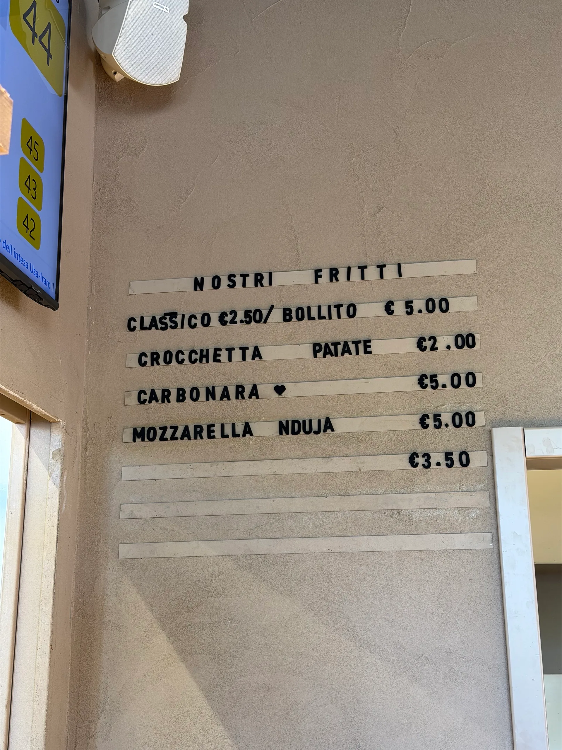 Pizzarium - menu photos - 1
