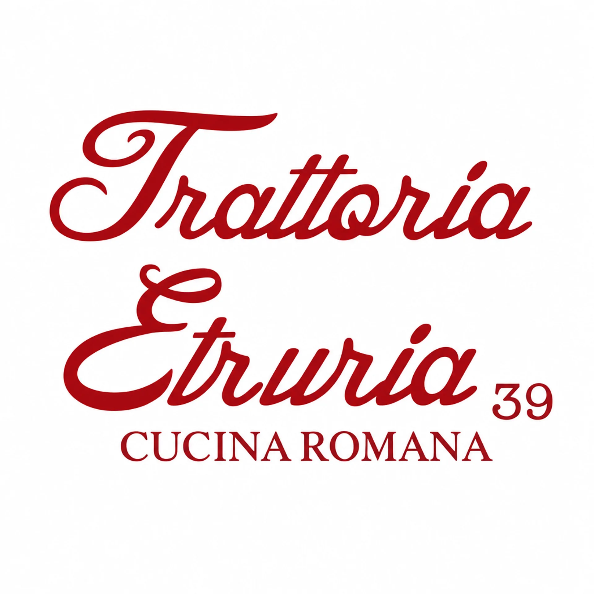 Logo Trattoria Etruria 39 Logo Trattoria Etruria 39