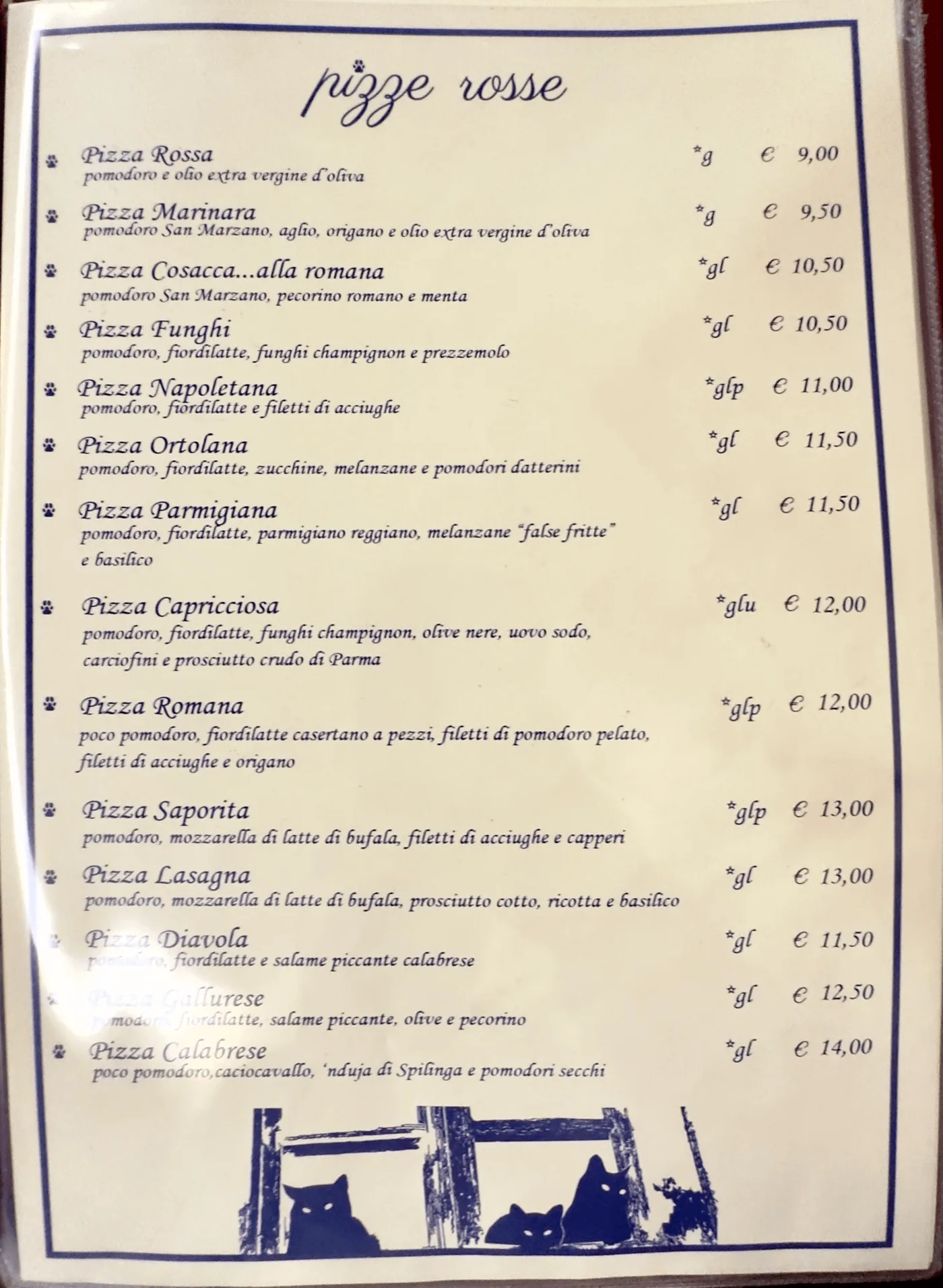 La Gatta Mangiona - menu photos - 7