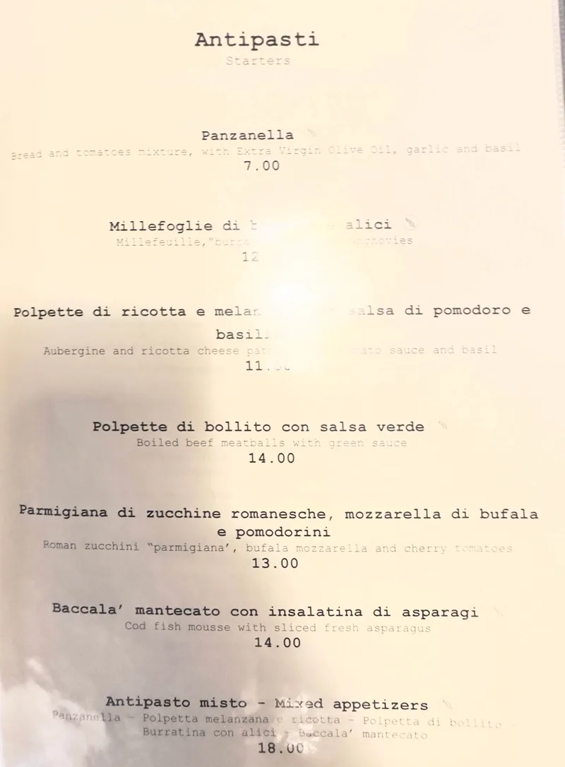 Hosteria Grappolo D'Oro - menu photos - 3