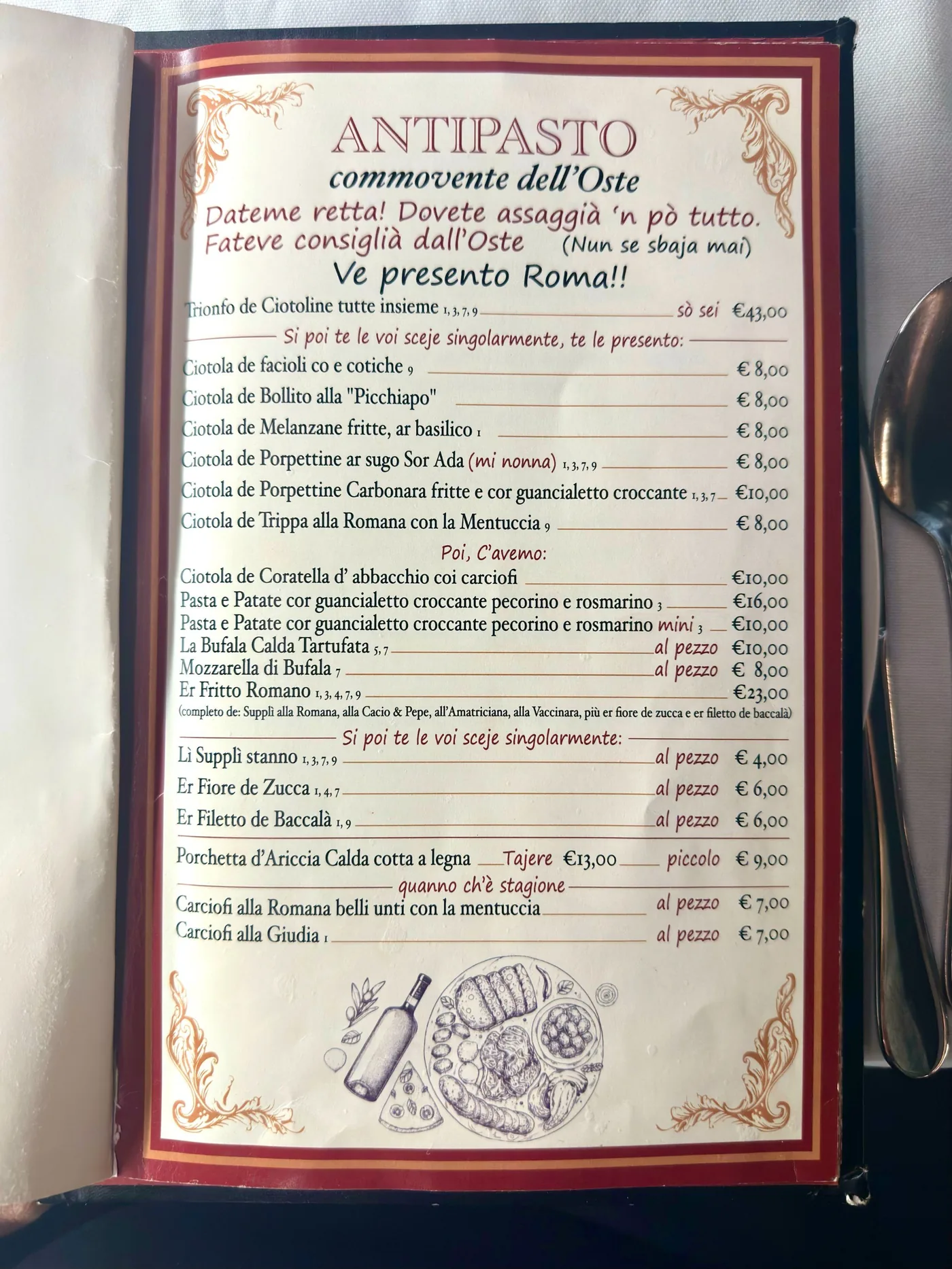 La Villetta dal 1940 - menu photos - 5