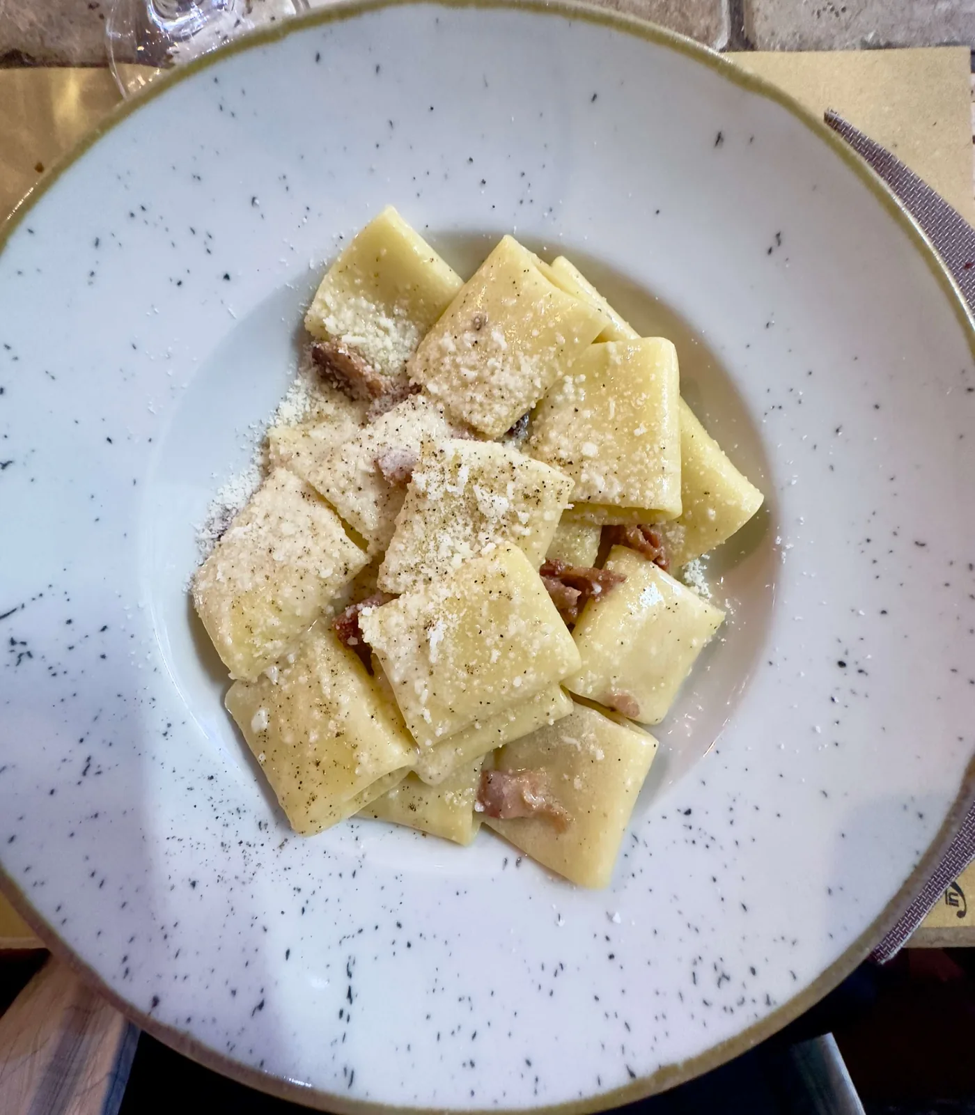 Gricia pasta - Sellero e Ventresca Due