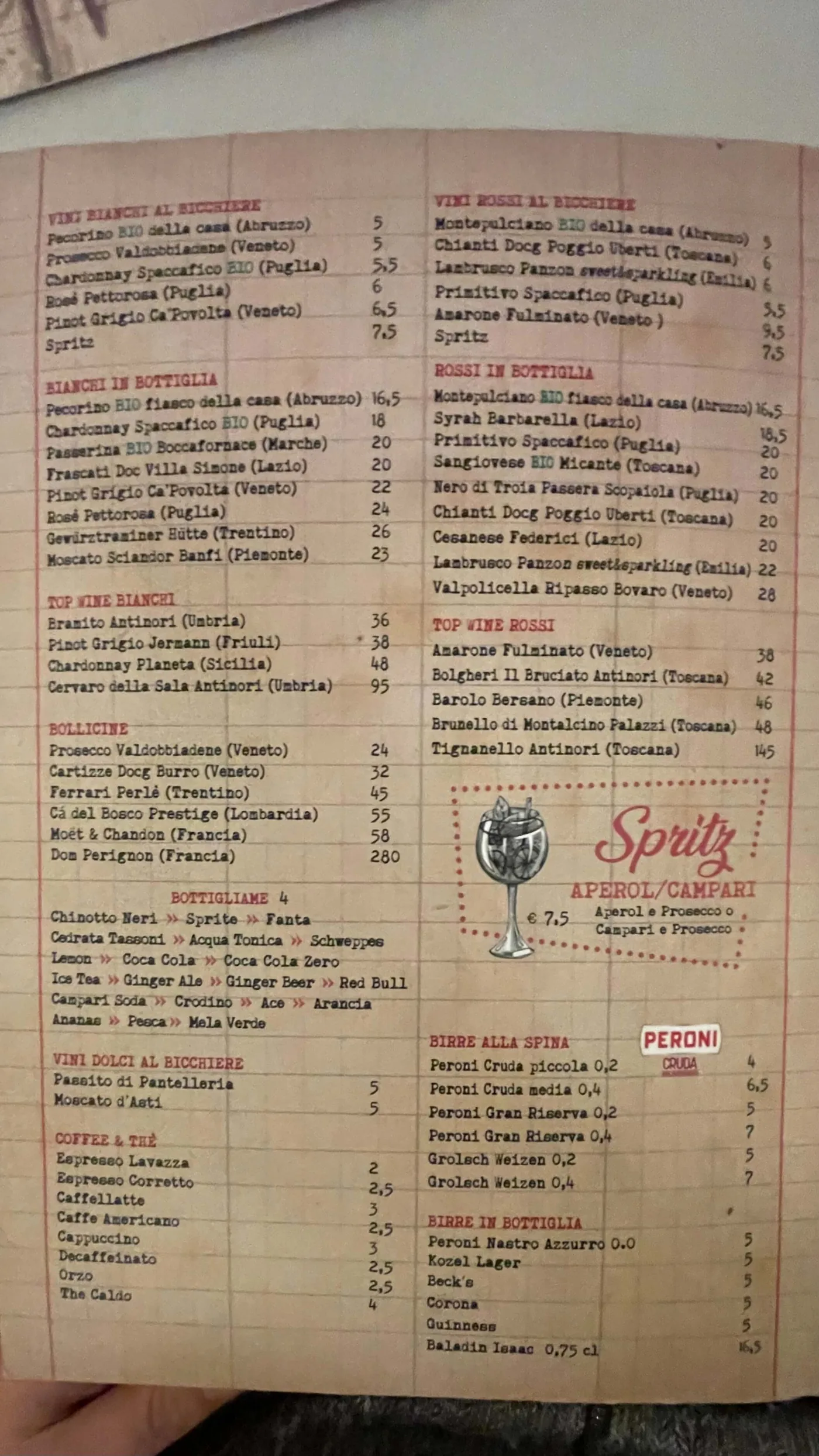 Nannarella - menu photos - 1