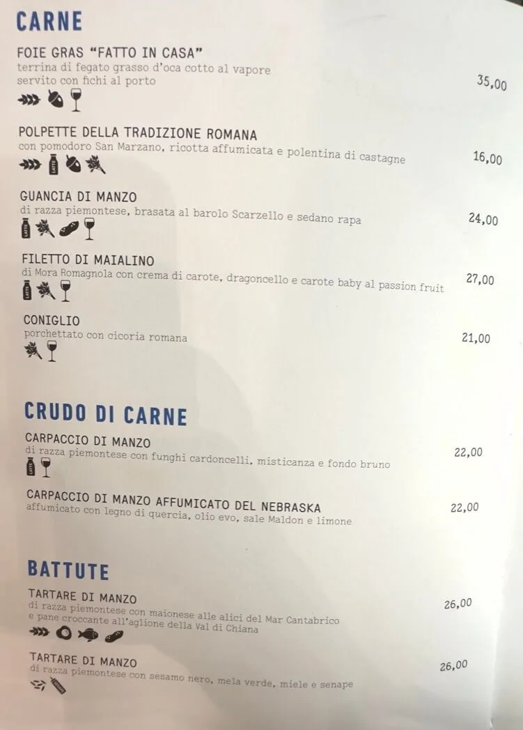Roscioli Salumeria con Cucina - foto menu - 2