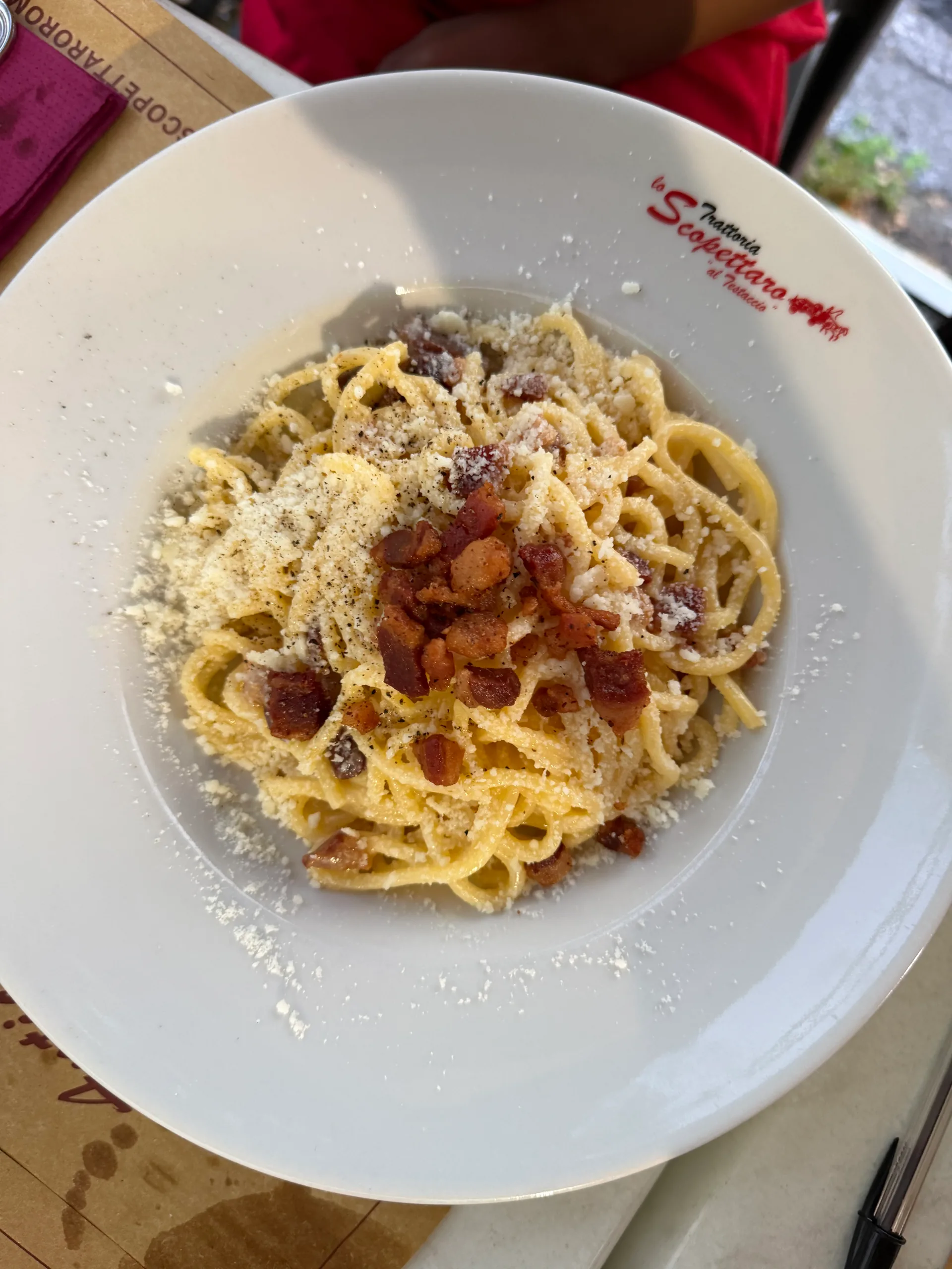 Pasta alla Gricia di Lo Scopettaro di Roma