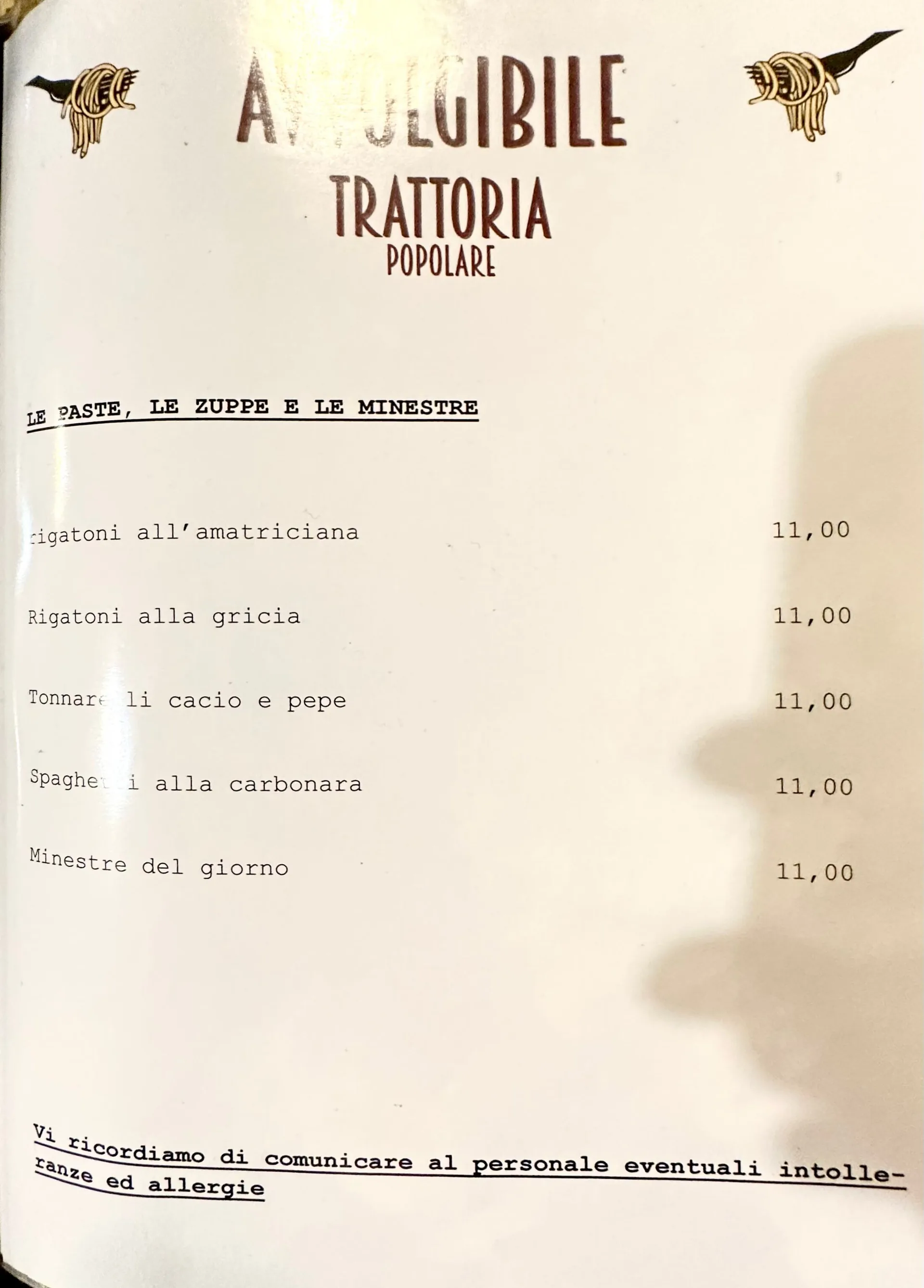 Trattoria L'avvolgibile - foto menu - 2