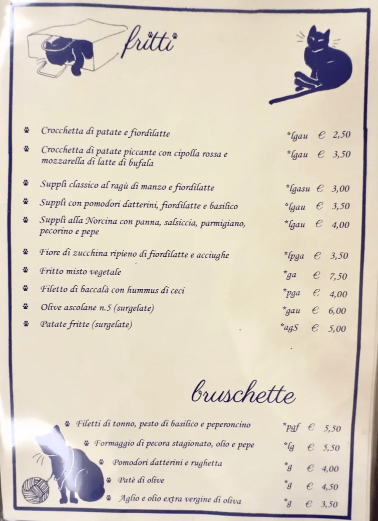 La Gatta Mangiona - photos du menu - 5