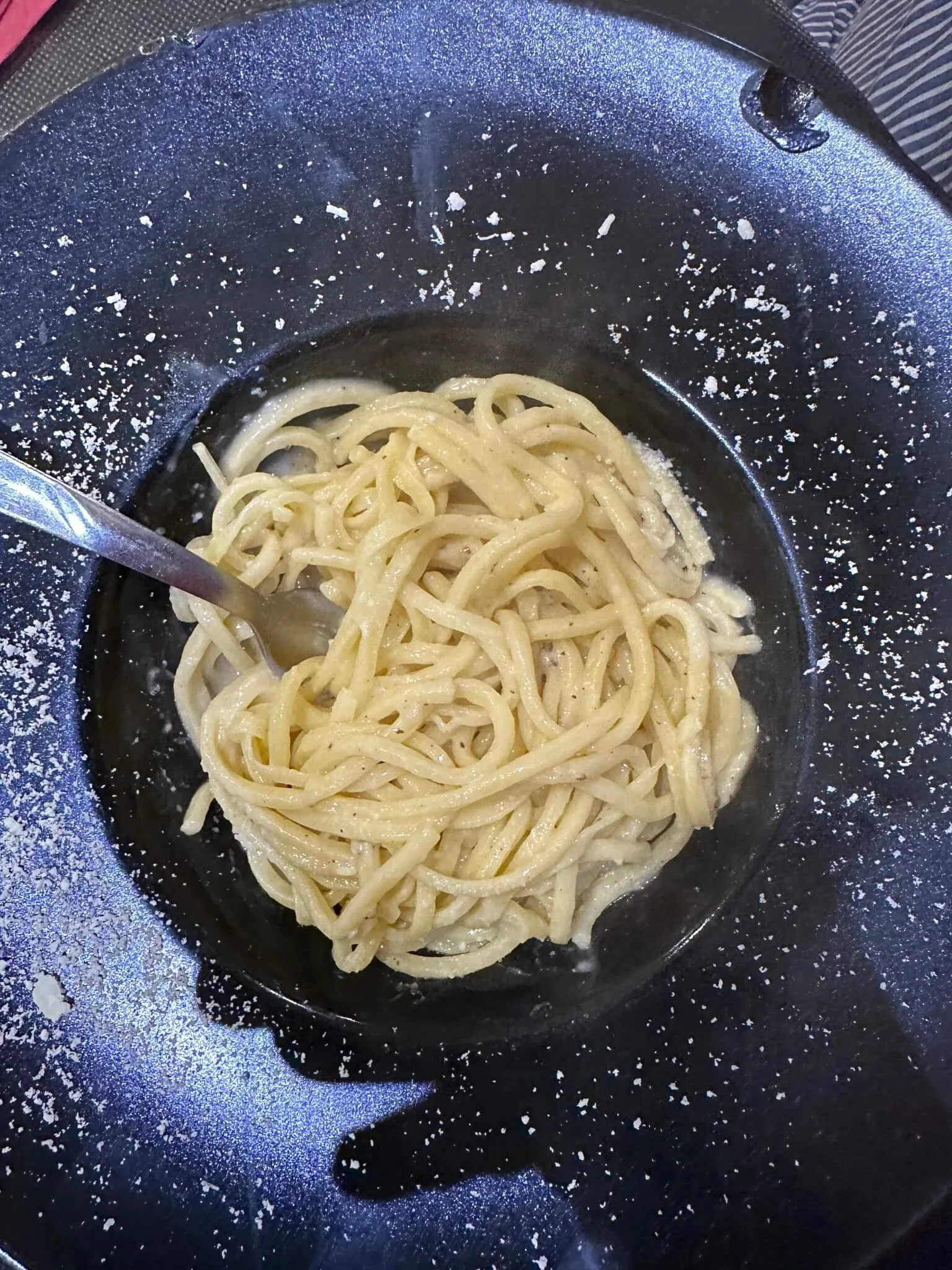 Cacio e Pepe pasta - Cucineria Duca Re