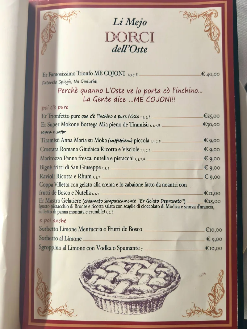 La Villetta dal 1940 - menu photos - 4 La Villetta dal 1940 - menu photos - 4