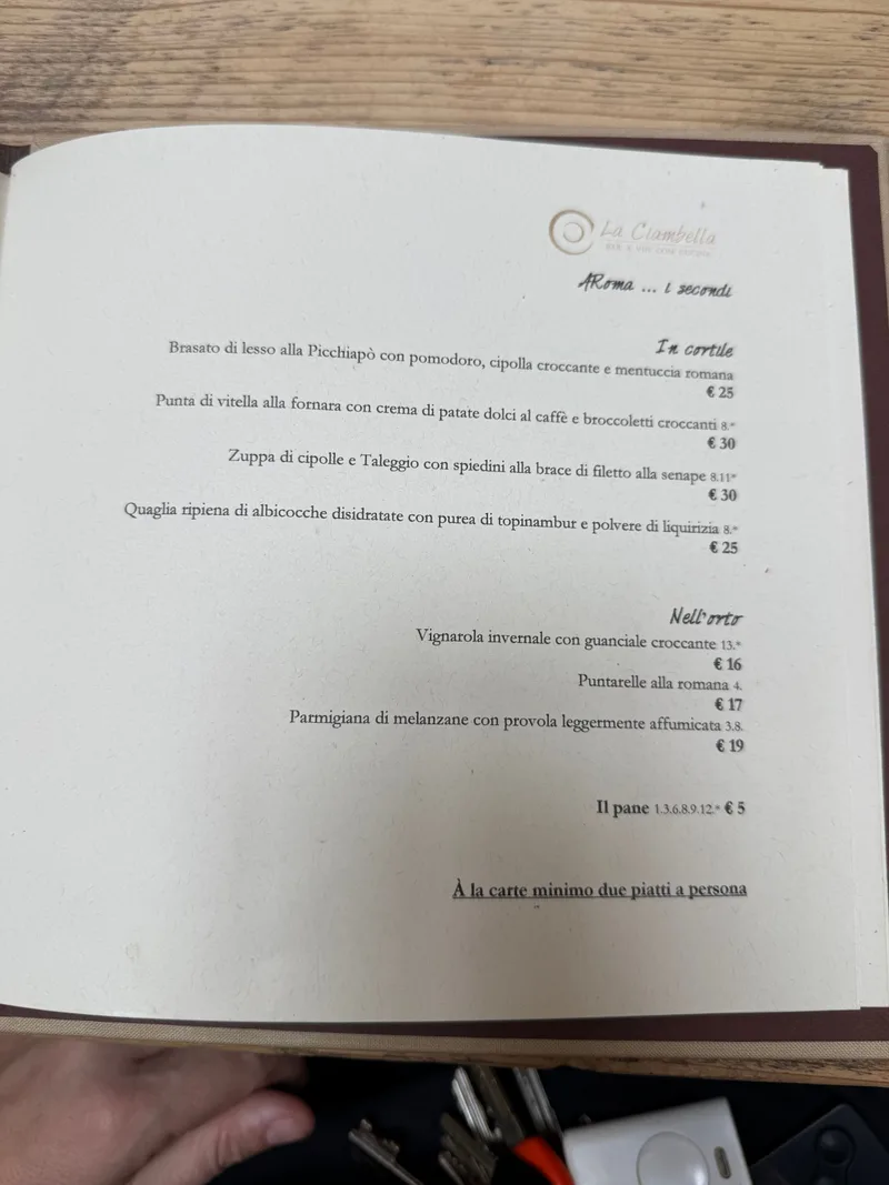 La Ciambella Bar-à-Vin - fotomenu - 2 La Ciambella Bar-à-Vin - fotomenu - 2