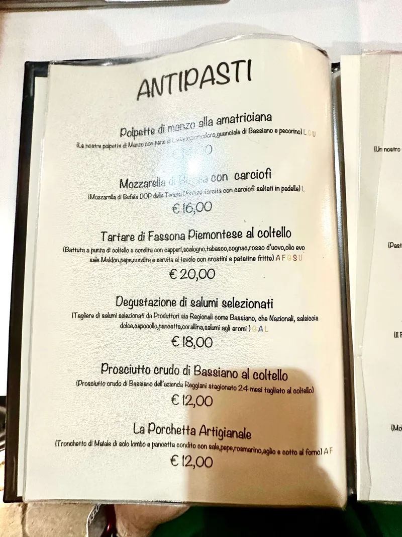 Trattoria Da Danilo - menu photos - 4