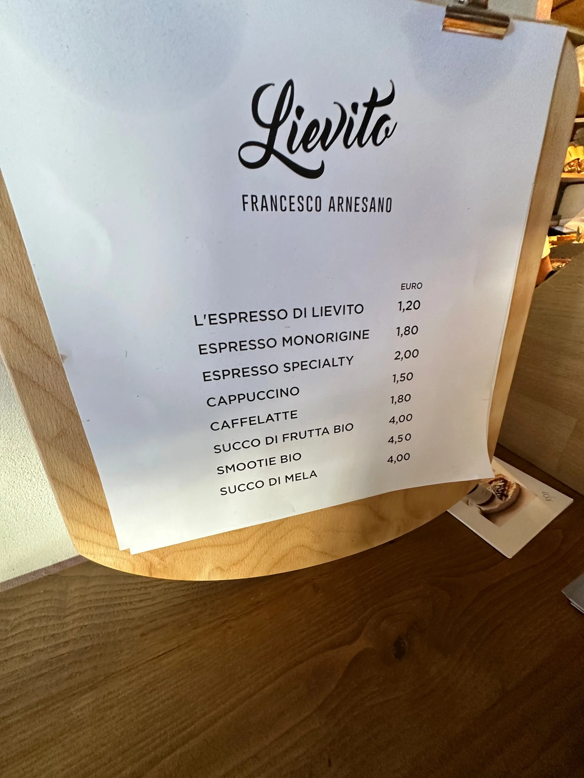 Lievito Francesco Arnesano - photos du restaurant - 5