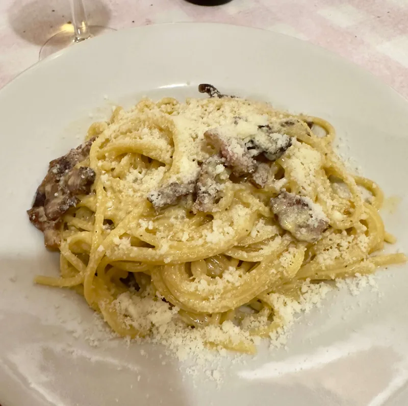 Carbonara di Hostaria La Casetta di Roma Carbonara di Hostaria La Casetta di Roma
