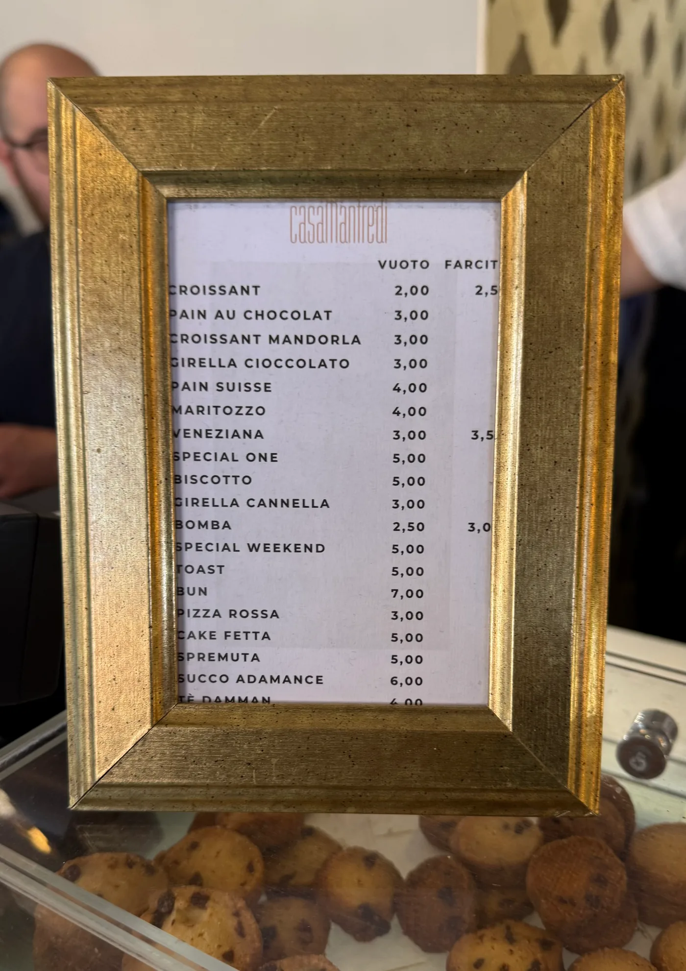 Casa Manfredi - menu photos - 5