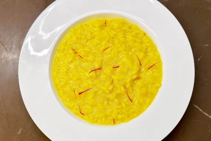 Risotto à la milanaise