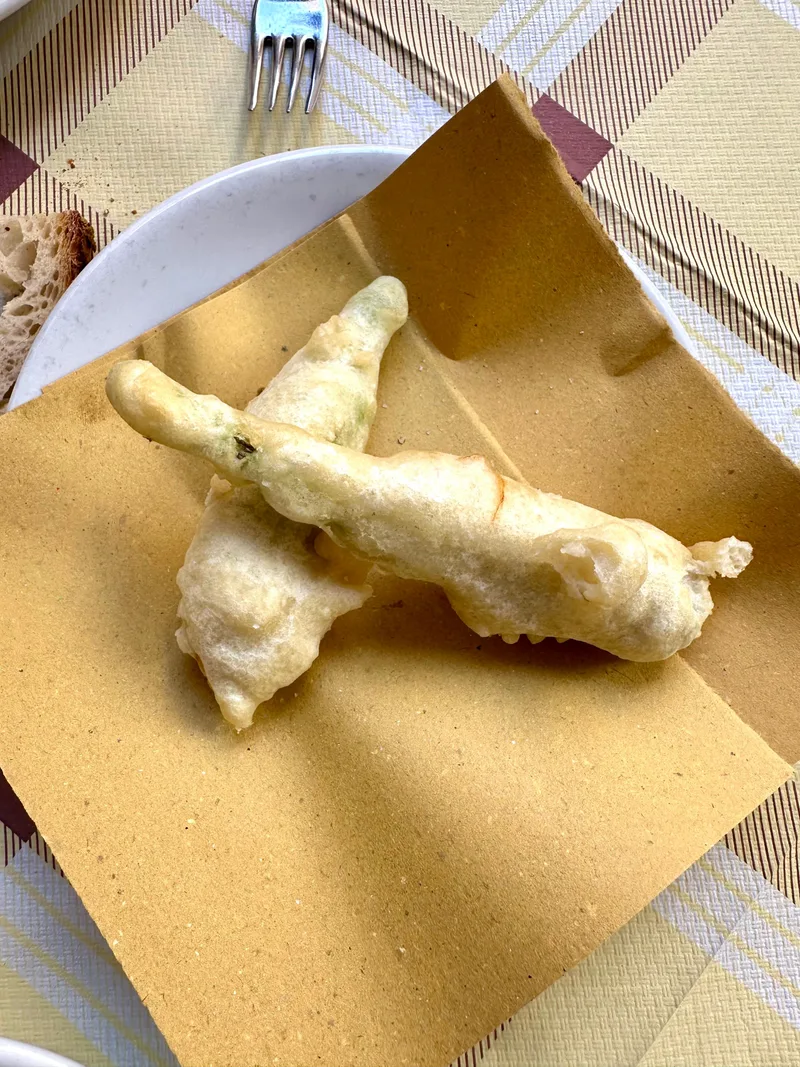 Fleur de courgette à la romaine - Italie