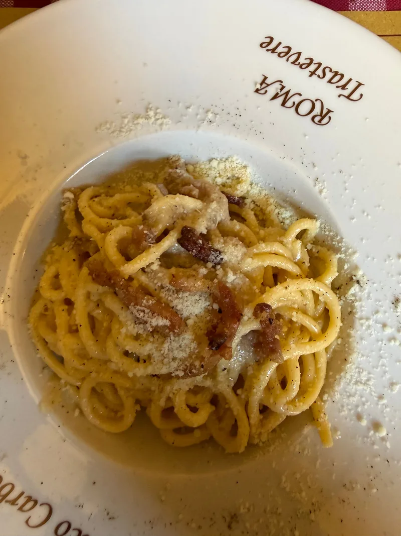 Pasta alla Gricia di Antico Carbone di Roma