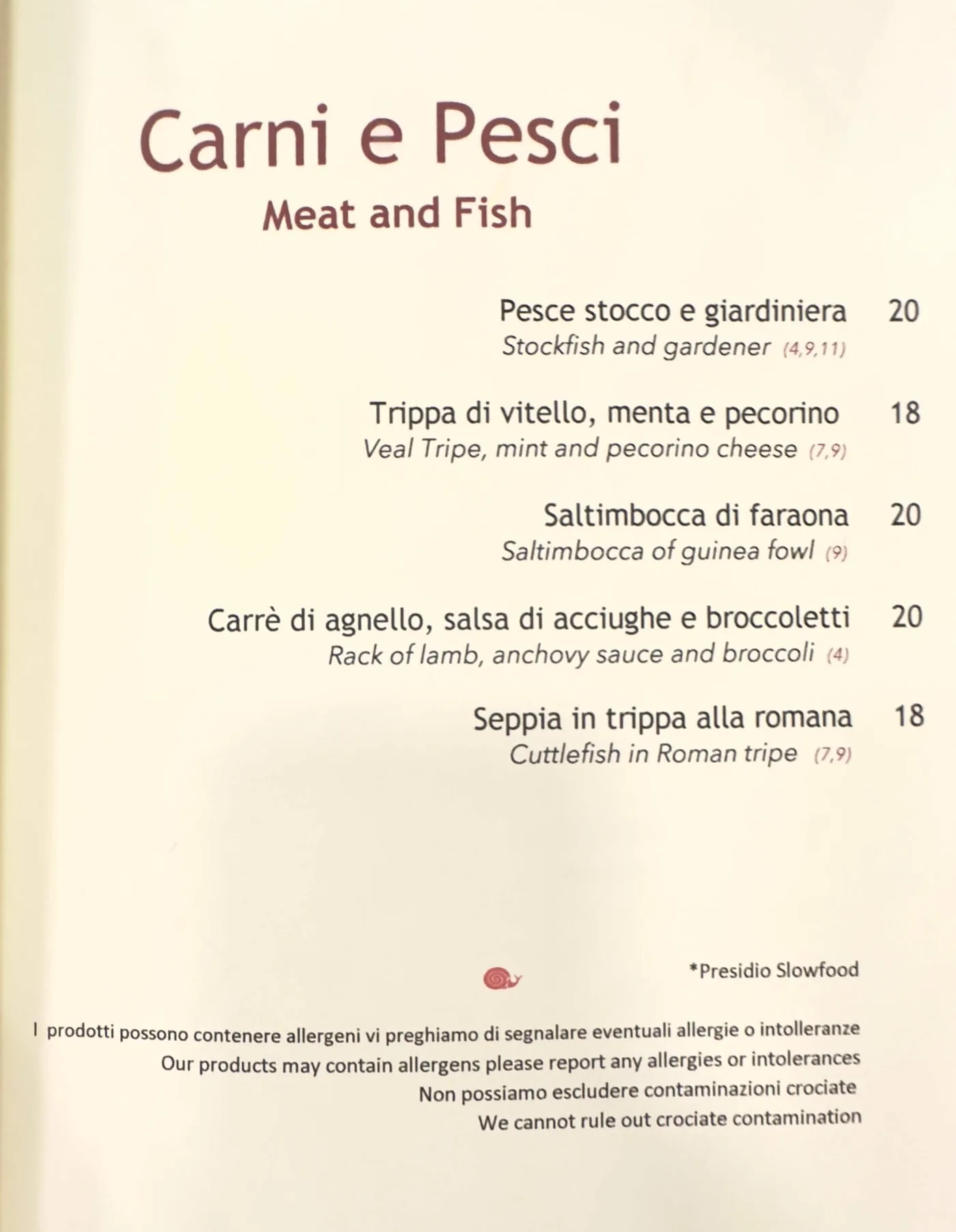 L'Arcangelo - menu photos - 3