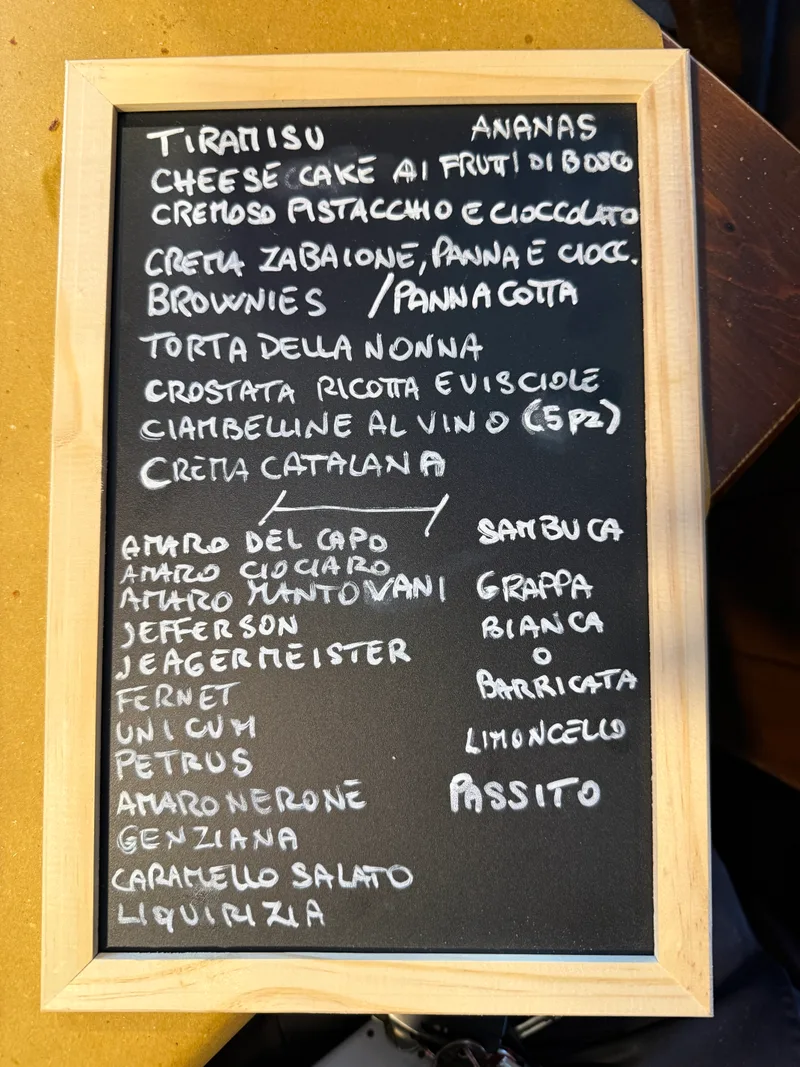 Osteria Bonelli - menu photos - 8