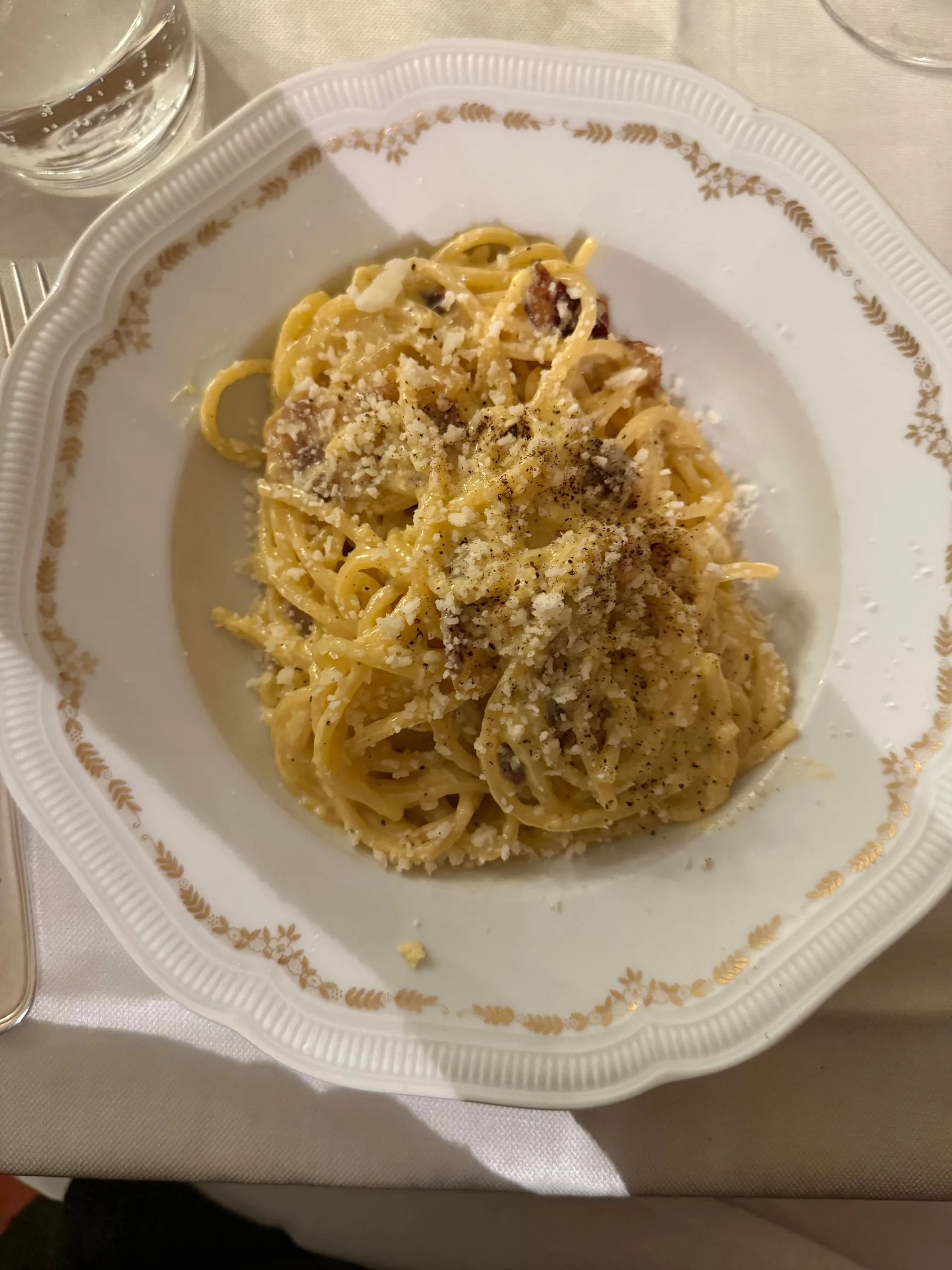Carbonara at Checchino dal 1887 in Rome