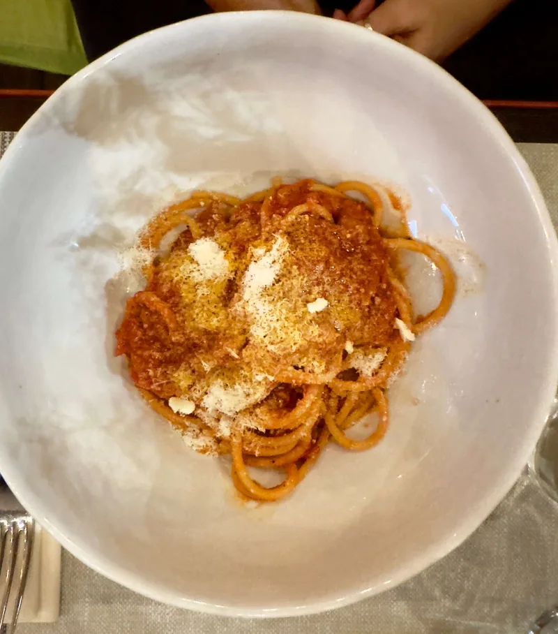 Amatriciana at Trecca in Rome