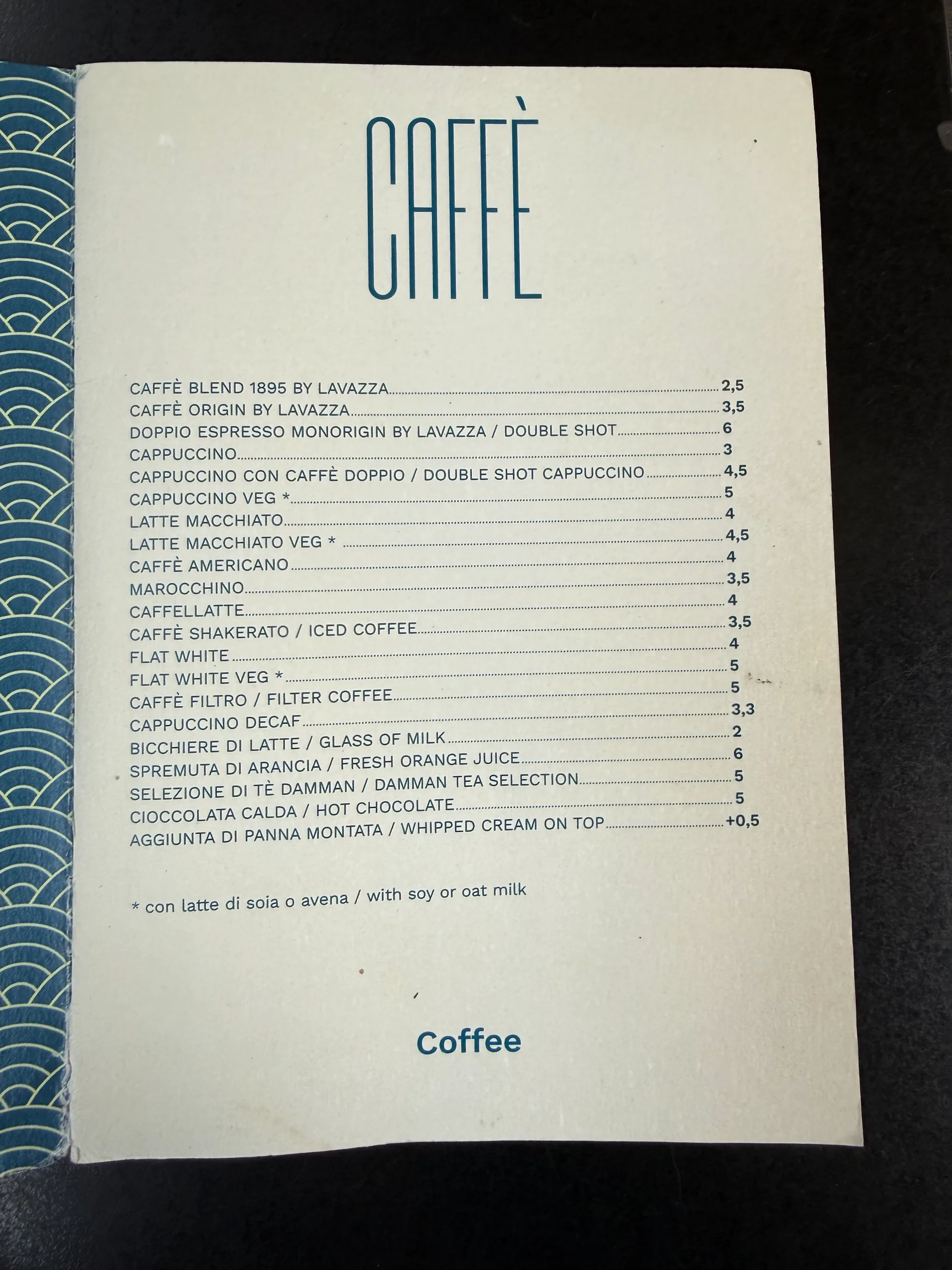 Casa Manfredi - photos du menu - 1