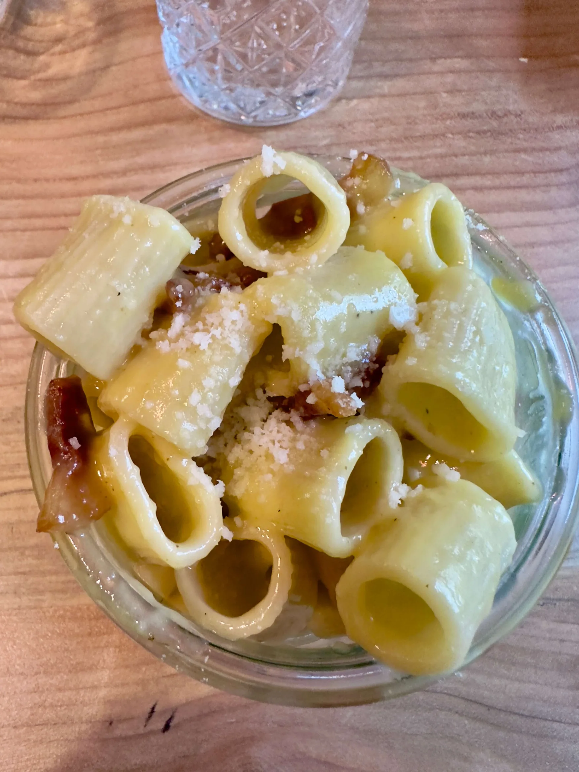 Carbonara at Eggs in Rome